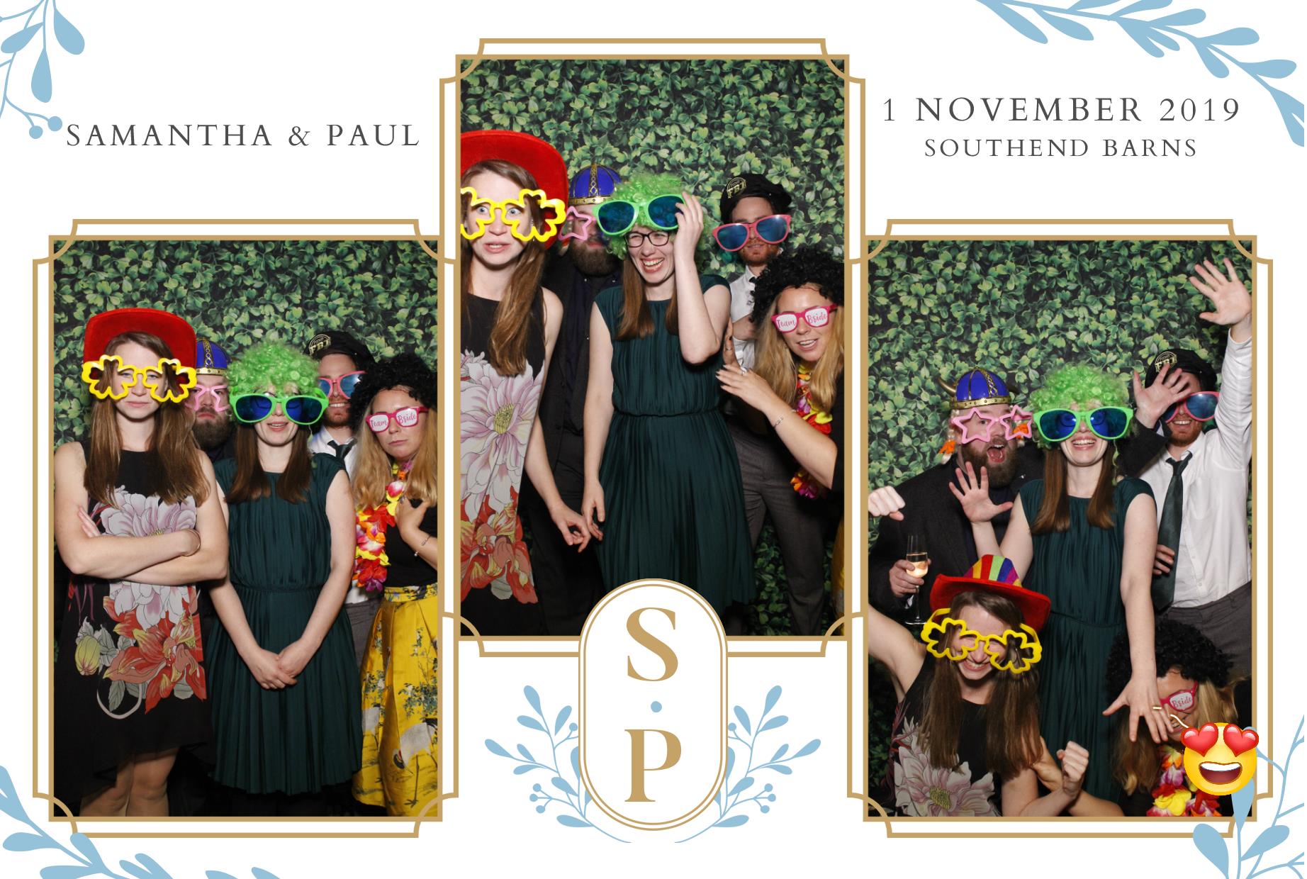 Paul and Samantha's Wedding | View more photos from the event at gallery.myphotoboothexperience.co.uk/u/MyPhotoBoothExperienceLtd/Paul-and-Samanthas-Wedding